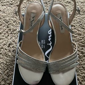 worn once, nina heels